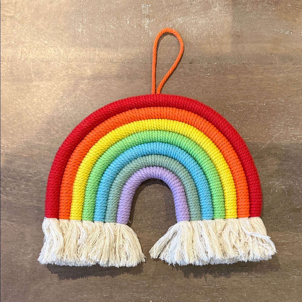 Colorful Rainbow Wall Hanging